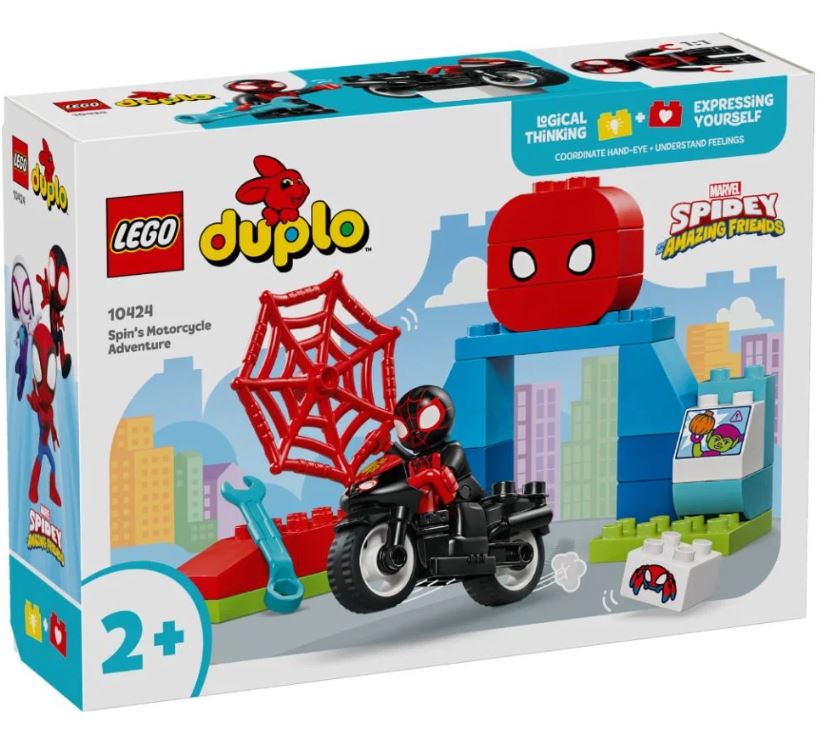 LEGO DUPLO 10424 SPIN'S MOTORCYCLE ADVENTURE