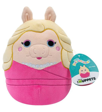 SQUISHMALLOWS -8 INCH PLUSH - MUPPETS MISS PIGGY