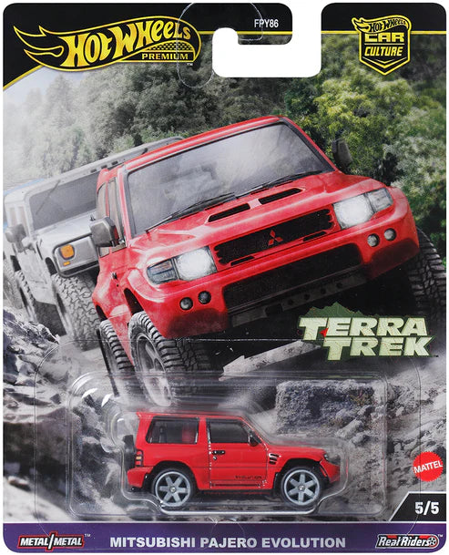 HOT WHEELS TERRA TREK - MITSUBISHI PAJERO EVOLUTION