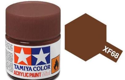 TAMIYA ACRYLIC PAINT MINI XF-68 NATO BROWN