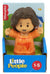 FISHER PRICE LITTLE PEOPLE SINGLE PACK - GIRL WITH ORANGE DRESS