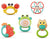 HOLA- ANIMAL ORCHESTRA RATTLE 5PC