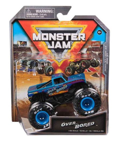 MONSTER JAM 1:64 DIE CAST SINGLE PACK - OVER BORED