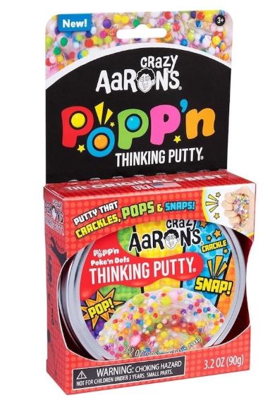 CRAZY AARON'S THINKING PUTTY POPP'N POKE'N DOTS