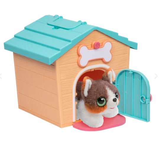 LITTLE LIVE PETS - PUPPY'S HOME MINIS SHORT HAIR DESIGN AQUA ROOF