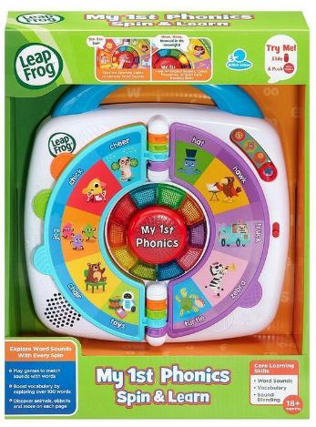 LEAP FROG MY 1ST PHONICS SPIN AND LEARN