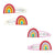 OVER THE HAIR RAINBOW HIAR CLIPS