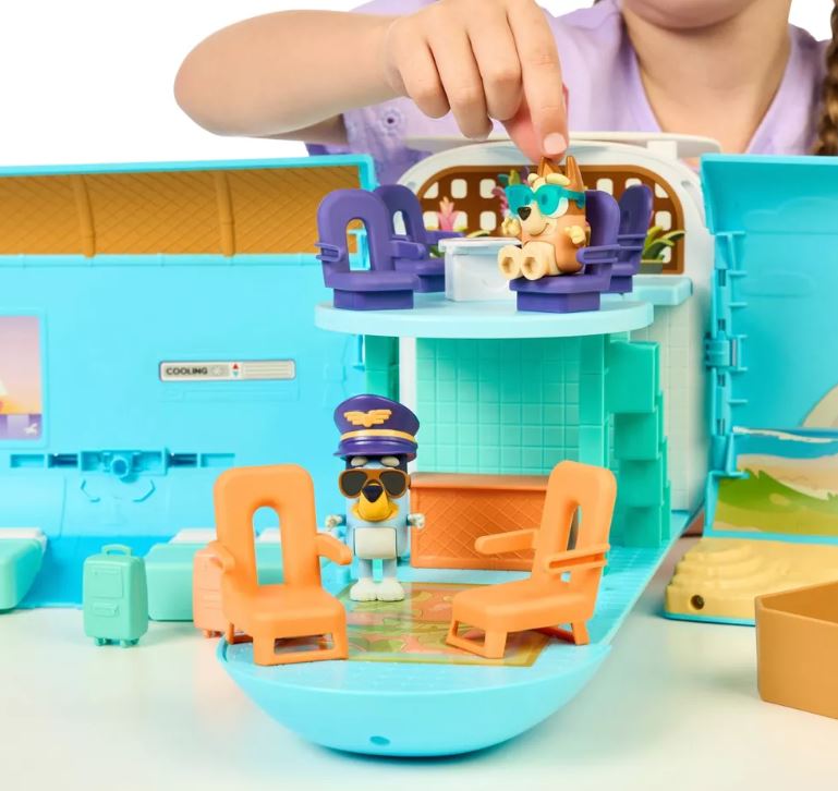 BLUEY - 3-IN-1 TRANSFORMING PLANE PLAYSET