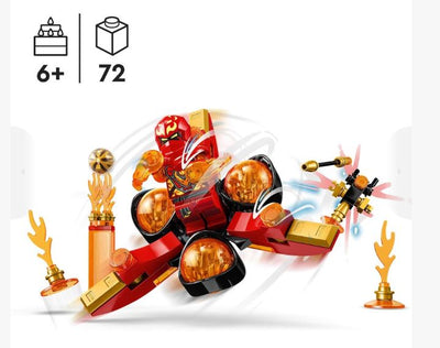 LEGO 71777 NINJAGO - KAI'S DRAGON POWER SPINJITZU FLIP