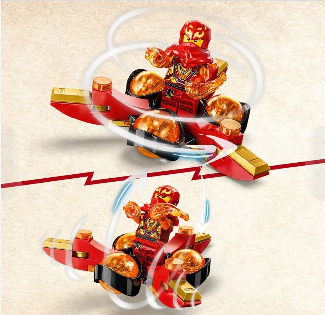 LEGO 71777 NINJAGO - KAI'S DRAGON POWER SPINJITZU FLIP