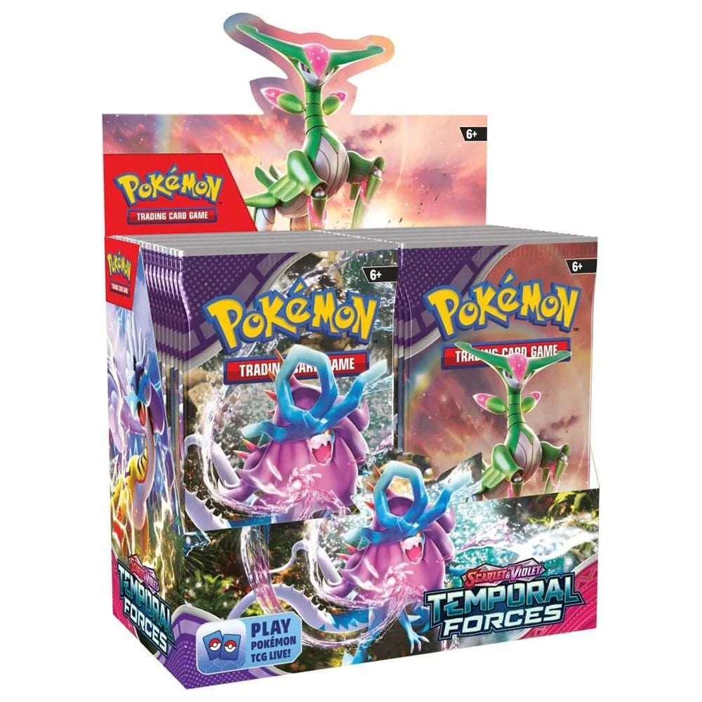 POKEMON TCG SCARLET AND VIOLET TEMPORAL FORCES - BOOSTER PACKS