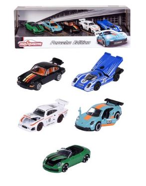 MAJORETTE PORSCHE EDITION 5 PC BOX GIFTPACK