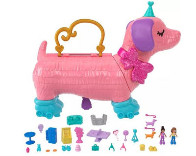 POLLY POCKET - PUPPY PARTY PINATA COMPACT PLAYSET