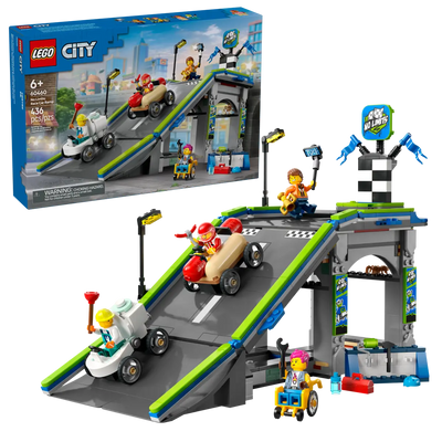 LEGO CITY 60460 NO LIMITS RACE CAR RAMP TRACK