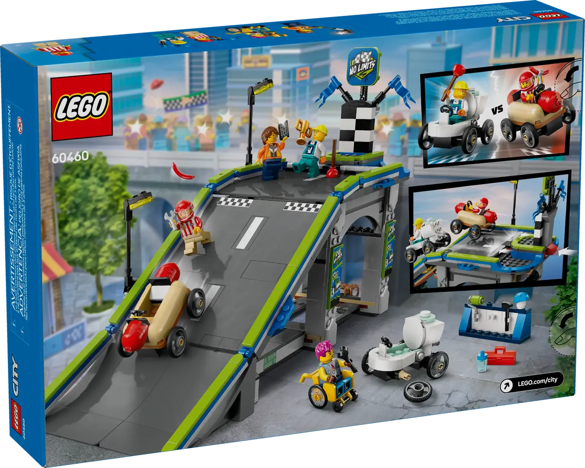 LEGO CITY 60460 NO LIMITS RACE CAR RAMP TRACK