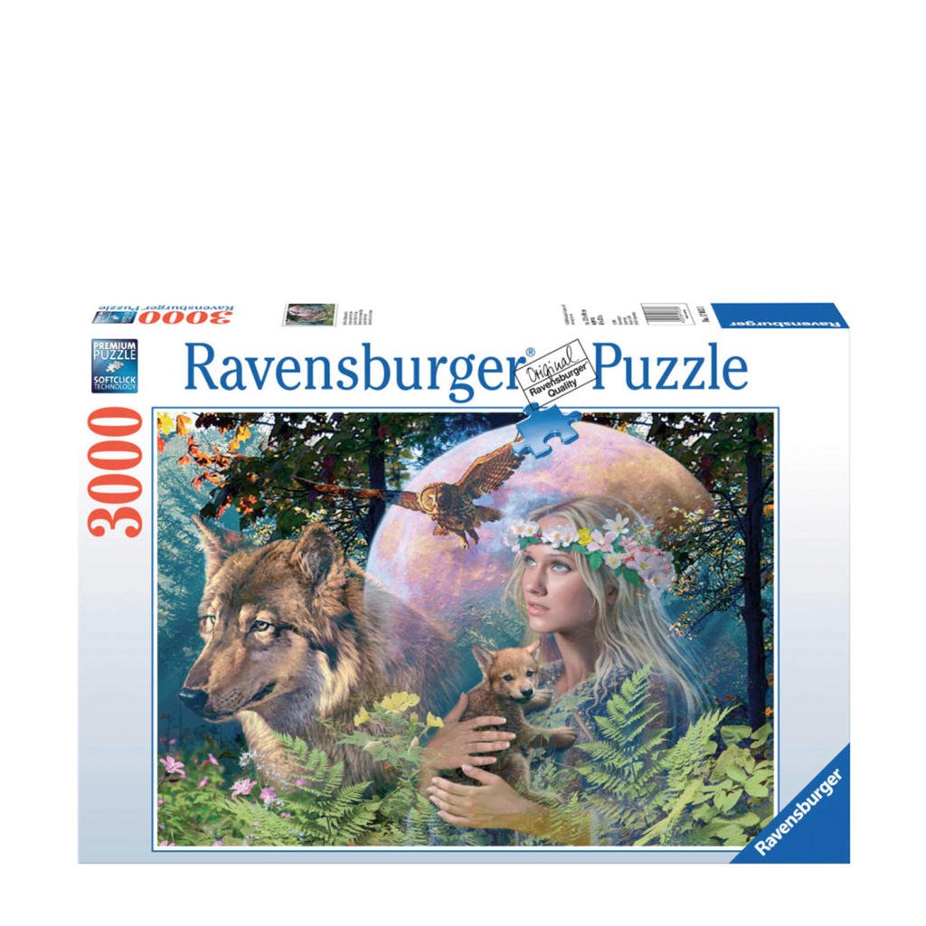 RAVENSBURGER  170333 - LADY OF THE FOREST 3000 PIECE PUZZLE