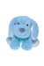 SITTING PLUSH BLUE DOG