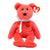 TY BEANIE BABIES - VALENTINO II - BEAR WITH RED HEART