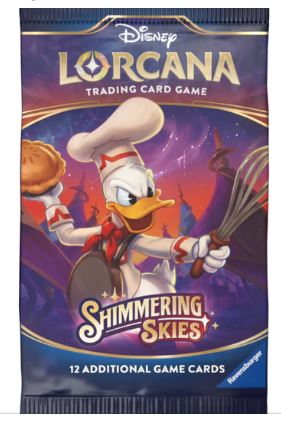 DISNEY LORCANA TCG SHIMMERING SKIES BOOSTER PACKS