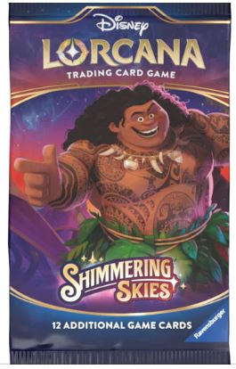 DISNEY LORCANA TCG SHIMMERING SKIES BOOSTER PACKS