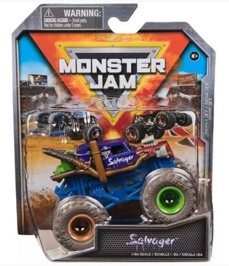 MONSTER JAM 1:64 DIE CAST SINGLE PACK - SALVAGER