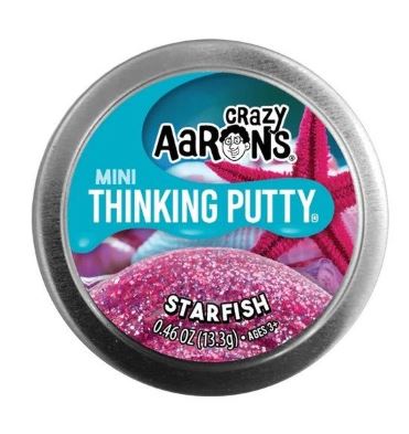 CRAZY AARON'S THINKING PUTTY MINI 2 INCH - STARFISH