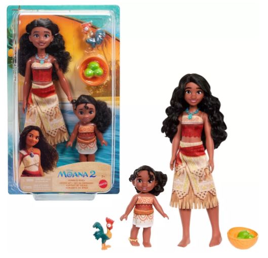 DISNEY MOANA 2 - MOANA AND SIMEA SISTER SET