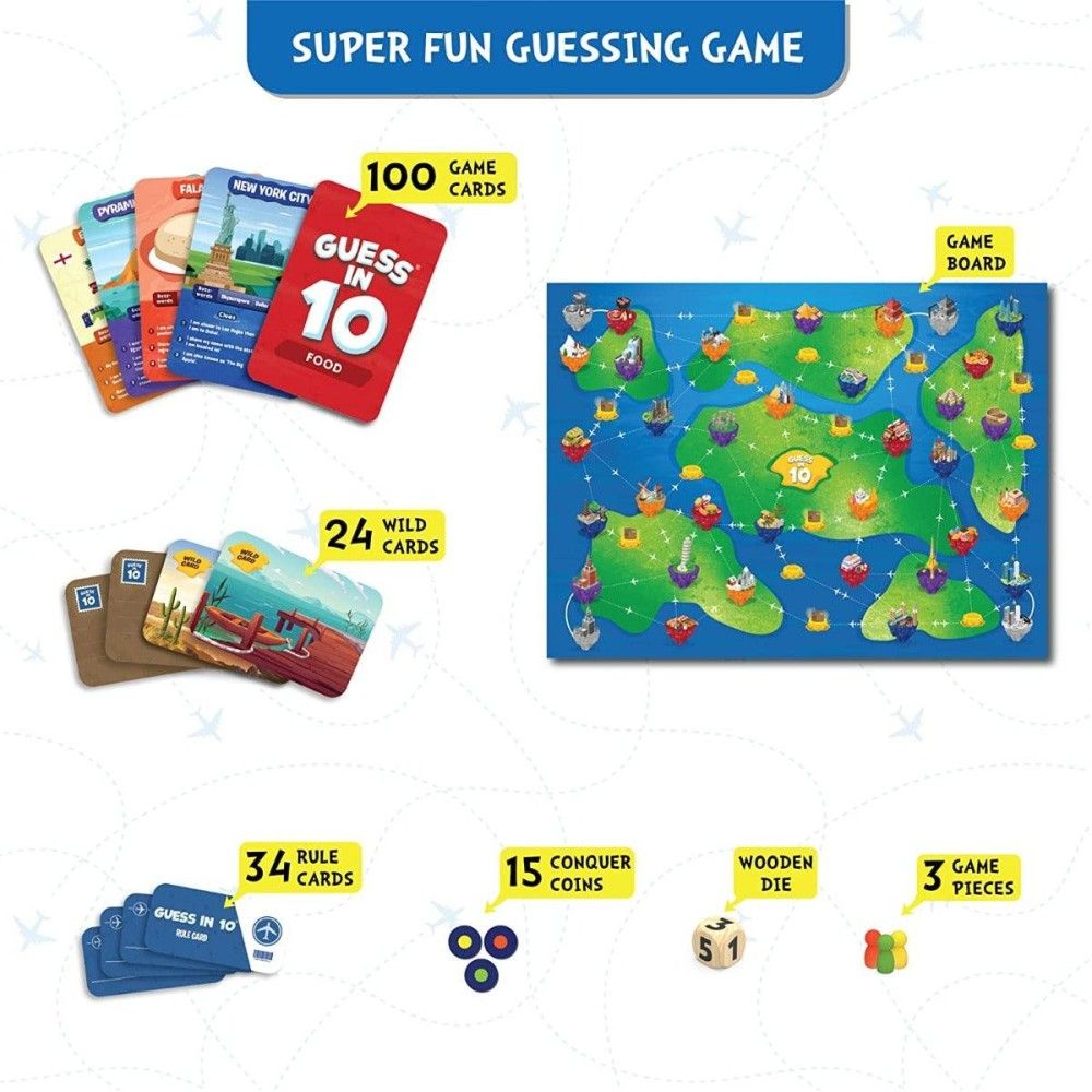 SKILLMATICS - GUESS IN 10 - THE BOARD GAME