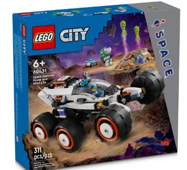 LEGO 60431 - CITY - SPACE EXPLORER ROVER AND ALIEN LIFE