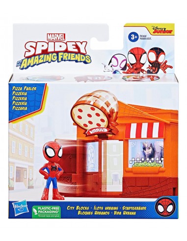 SPIDEY AMAZING FRIENDS - CITY BUILDING - PIZZA