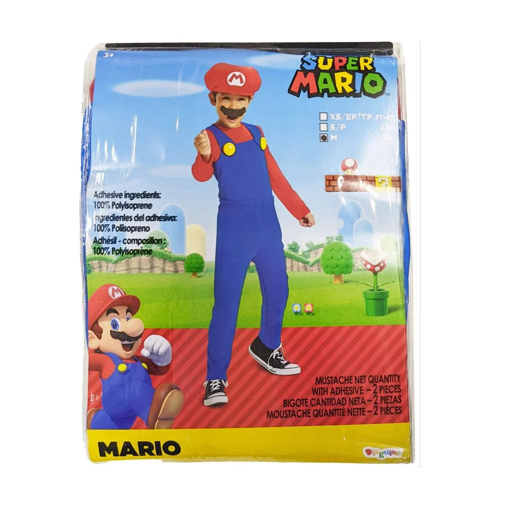 DISGUISE NINTENDO MARIO FANCY DRESS COSTUME