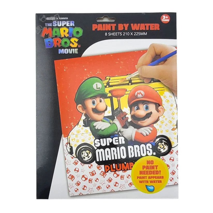 SUPER MARIO - PAINT BY WATER