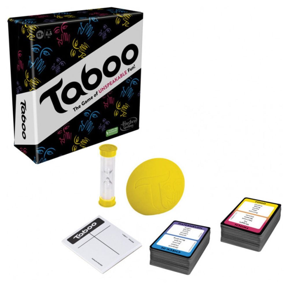 HASBRO - TABOO THE GAME OF UNSPEAKABLE FUN