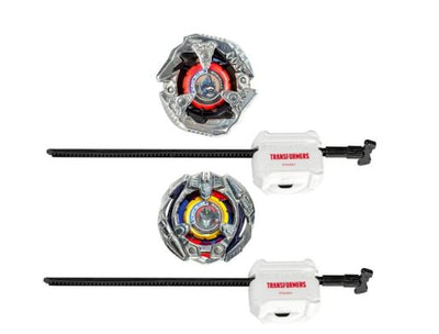 BEYBLADE X TRANSFORMERS COLLAB MULTIPACK - OPTIMUS PRIMAL 3-60F AND STARSCREAM 3-80N