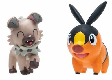 POKEMON BATTLE FIGURE PACK - TEPIG AND ROCKRUFF