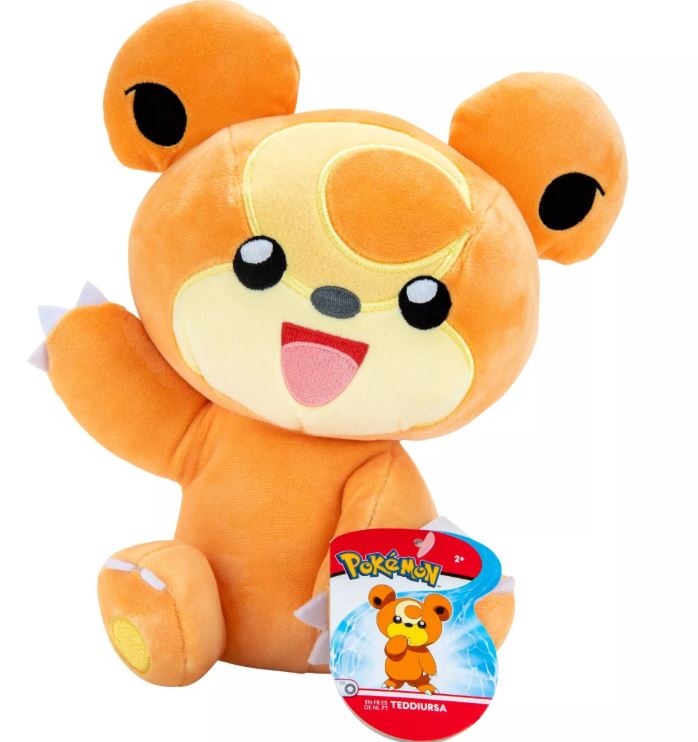 POKEMON 8' PLUSH - TEDDIURSA