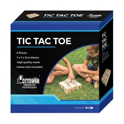 FORMULA SPORTS - WOODEN - TIC TAC TOE