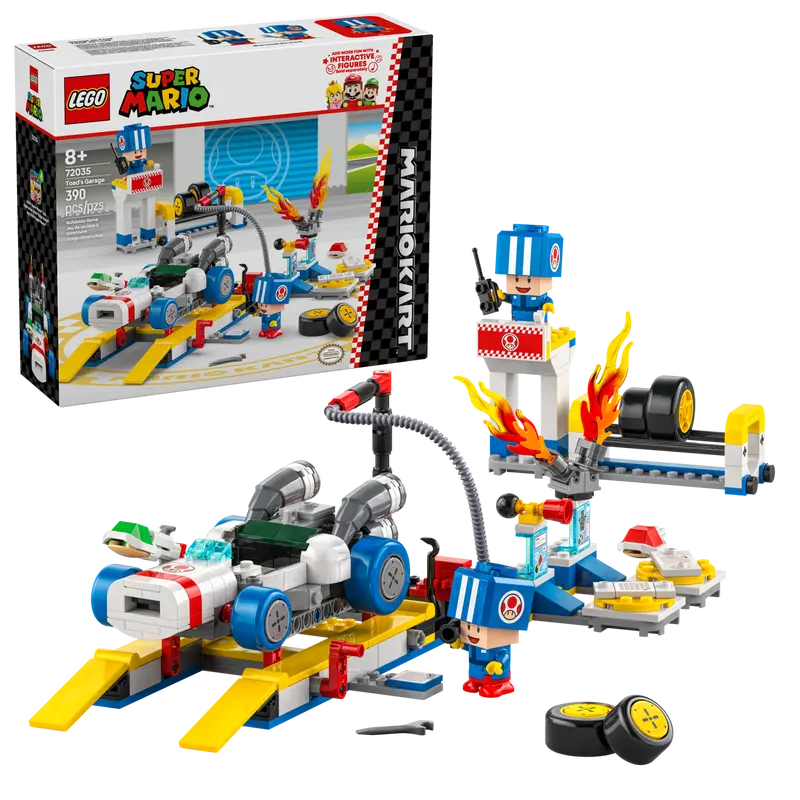 LEGO 72035 SUPER MARIO MARIO KART – TOAD'S GARAGE