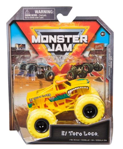 MONSTER JAM 1:64 DIE CAST SINGLE PACK - EL TORO LOCO