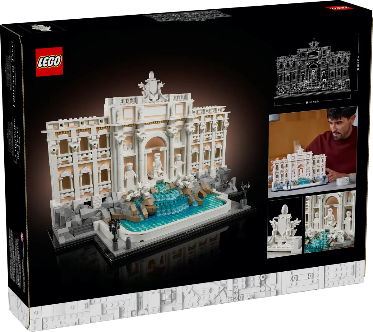 LEGO ICONS 21062 TREVI FOUNTAIN