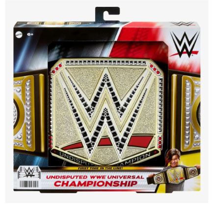 WWE UNDISPUTED UNIVERSAL CHAMPIONSHIP BELT