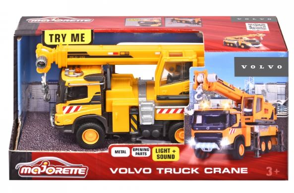 MAJORETTE VOLVO TRUCK CRANE