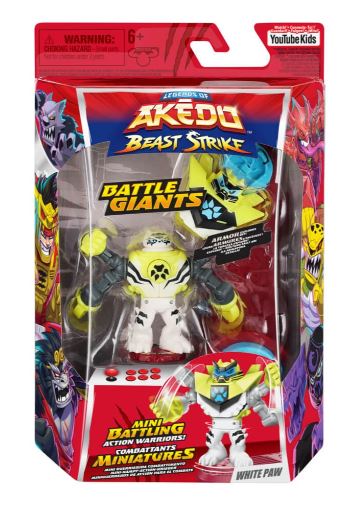 AKEDO BEAST STRIKE BATTLE GIANTS - WHITE PAW