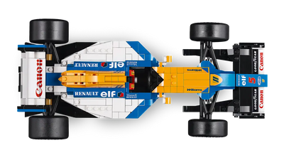 LEGO ICONS 10353 WILLIAMS RACING FW14B & NIGEL MANSELL