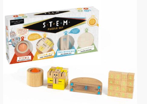 STEM PUZZLE WOOD SET