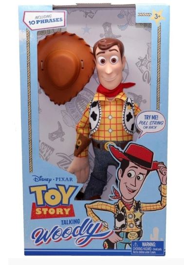 TOY STORY - TALKING WOODY 14 INCH PLUSH - CLASSIC