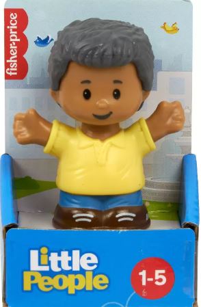 FISHER PRICE LITTLE PEOPLE SINGLE PACK - BOY IN YELLOW SHIRT