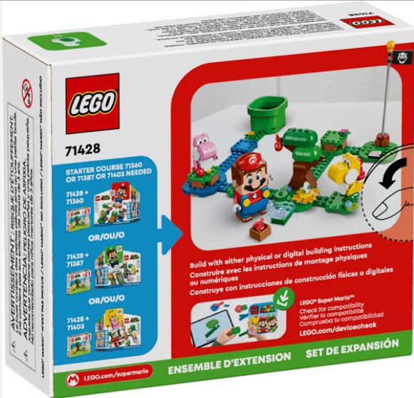 LEGO 71428 SUPER MARIO - YOSHIS EGG-CELLENT FOREST EXPANSION SET