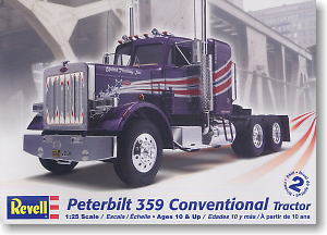 REVELL 1:25 PETERBILT MODEL 359 CONVENTI