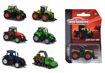 MAJORETTE FARM VEHICLES 6 ASSORTED